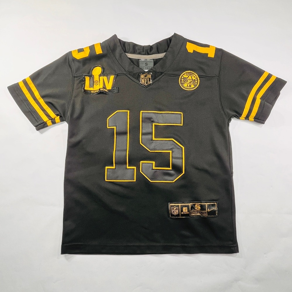 Nike NFL Kansas City Chiefs Patrick Mahomes Jersey Youth S 15 Super Bowl LIV MVP